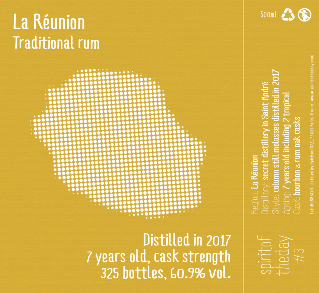 Rhum La Réunion 2017 7 ans 60,9%