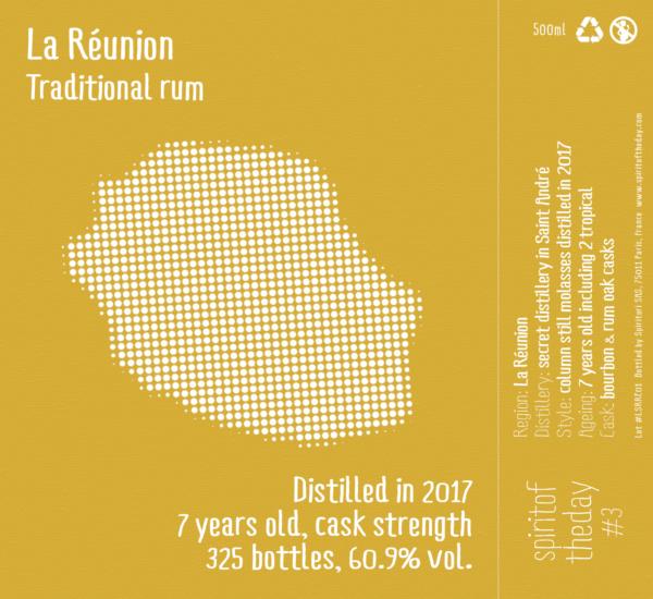 Rhum La Réunion 2017 7 ans 60,9%