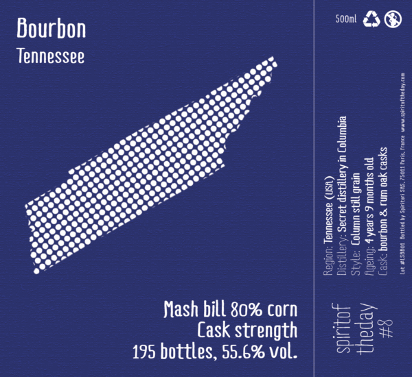 Bourbon Tennessee 4 ans 55,6%