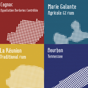 Samples Rhum + Cognac + Bourbon 3cl