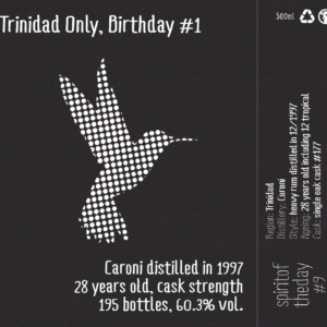 Rhum Trinidad Caroni 1997 Heavy 28 ans 60,3%